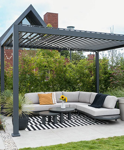 pergola ogrodowa drewniana